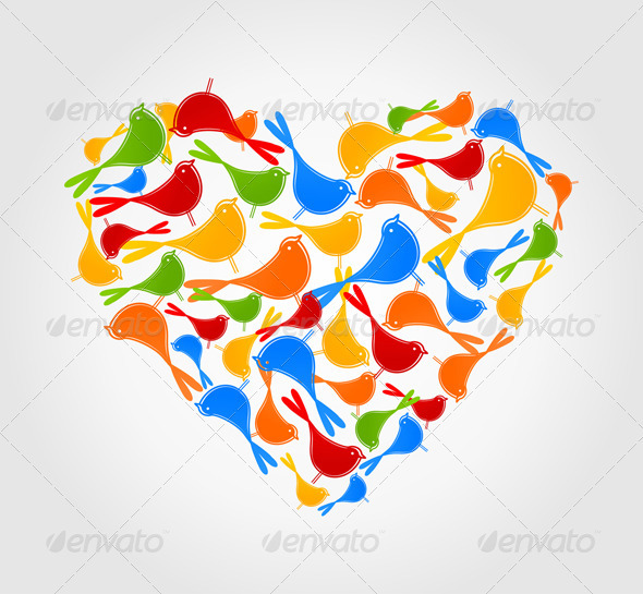 Heart of birds Heart of birds