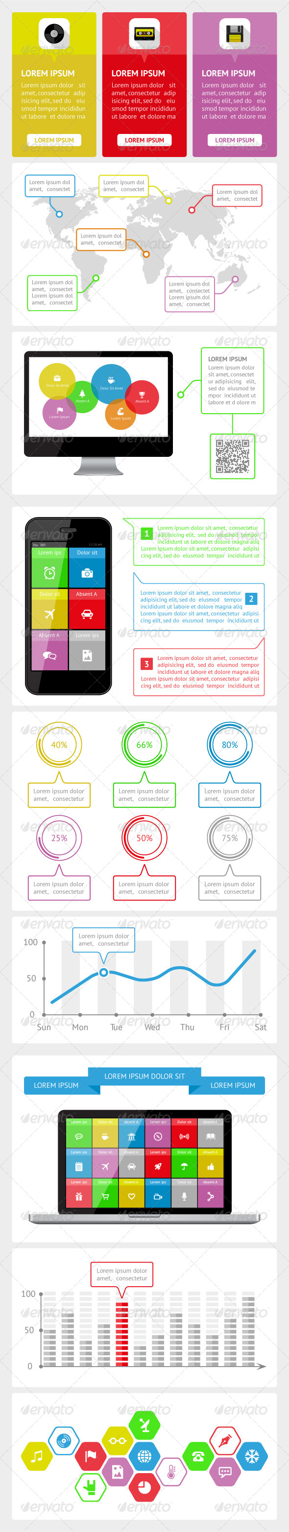 GraphicRiver Ui Infographics and Web Elements 5390146 GraphicRiver Ui Infographics and Web Elements 5390146