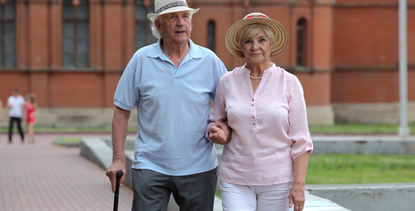 Seniors On A Walk Seniors On A Walk