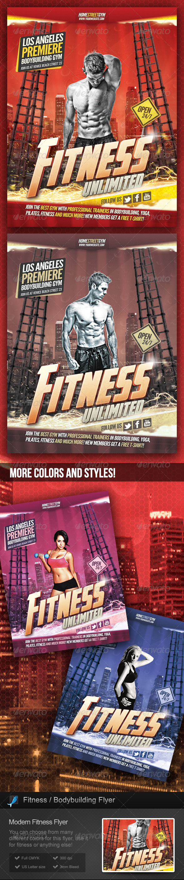 Fitness / Bodybuilding Flyer