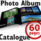 Travel Photo Album Catlog. Square Template Travel Photo Album Catlog. Square Template - GraphicRiver Item for Sale