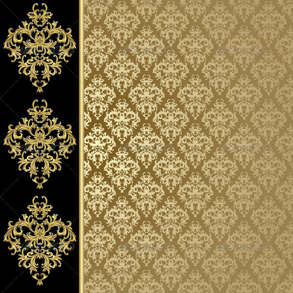 Golden background Golden background