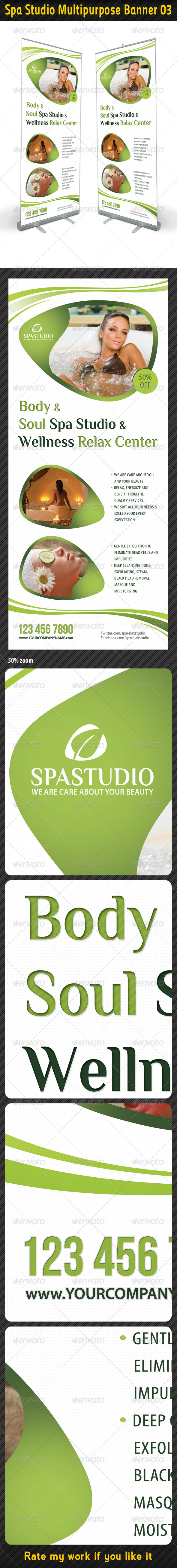 Spa Studio Multipurpose Banner 03 Spa Studio Multipurpose Banner 03