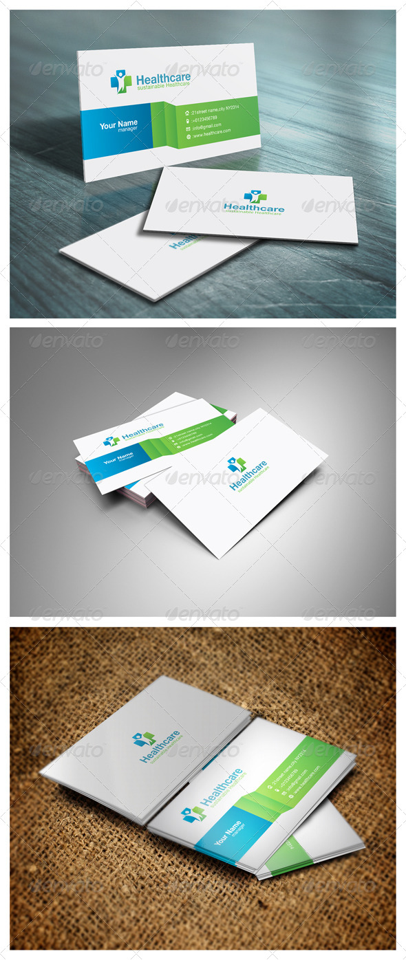Healthcare Business Card Healthcare Business Card
