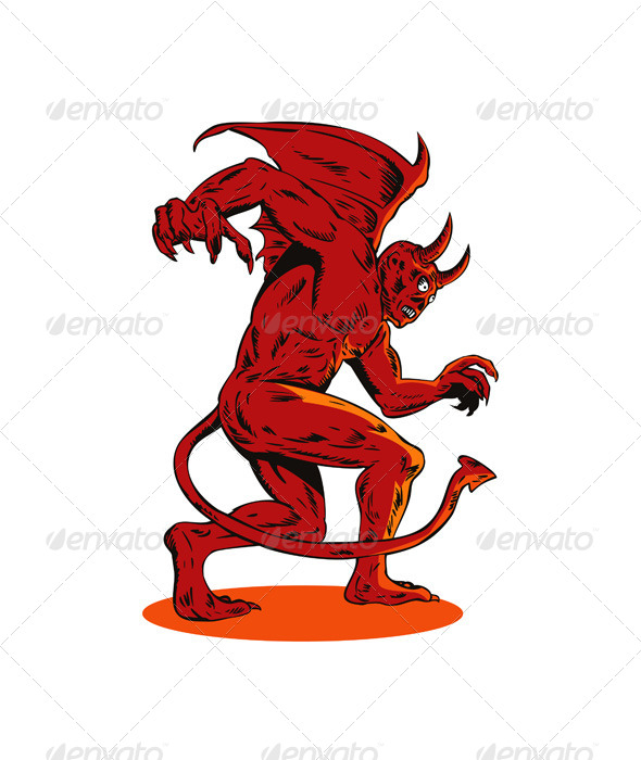 Evil Creature Monster Evil Creature Monster