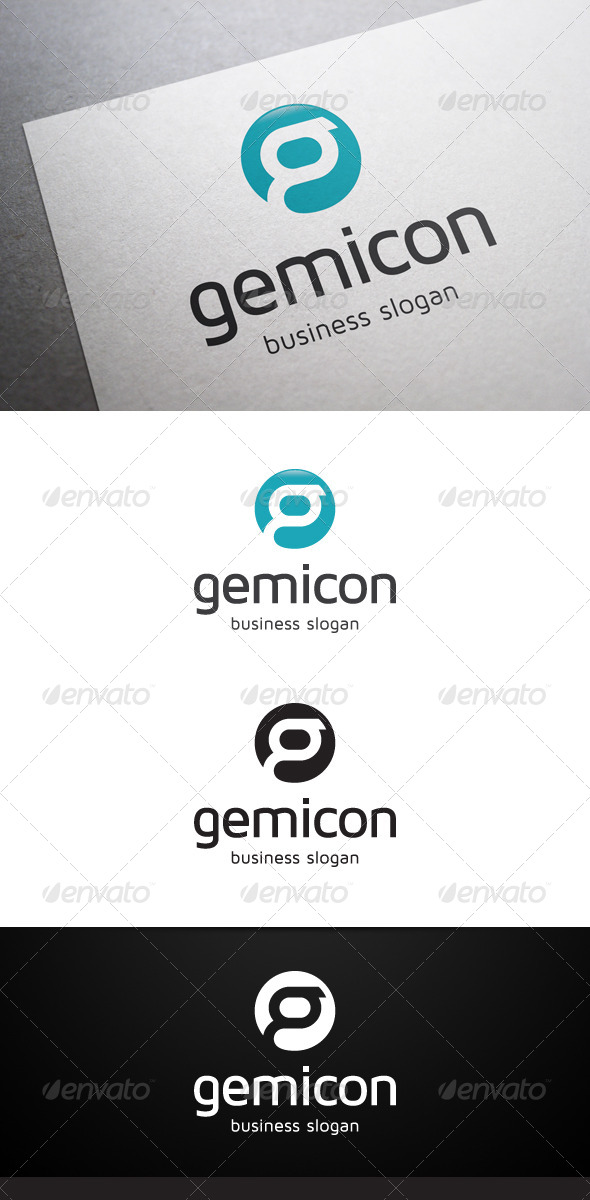 Gemicon G Letter Logo Gemicon G Letter Logo