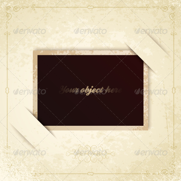 Frame Old Vintage Photo Frame Old Vintage Photo