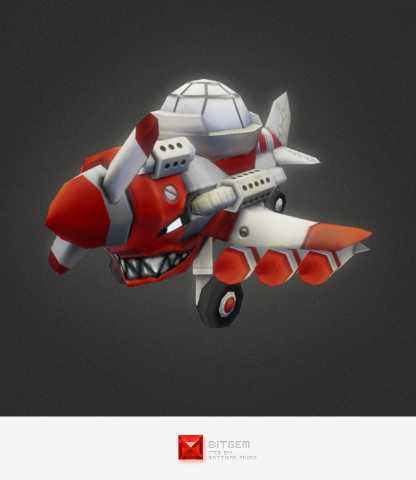 Low Poly Micro Plane Low Poly Micro Plane