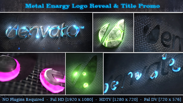 Metal Energy Logo Reveal & Title Promo Metal Energy Logo Reveal & Title Promo
