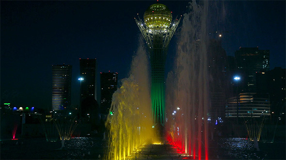 Light colour fountain Light colour fountain