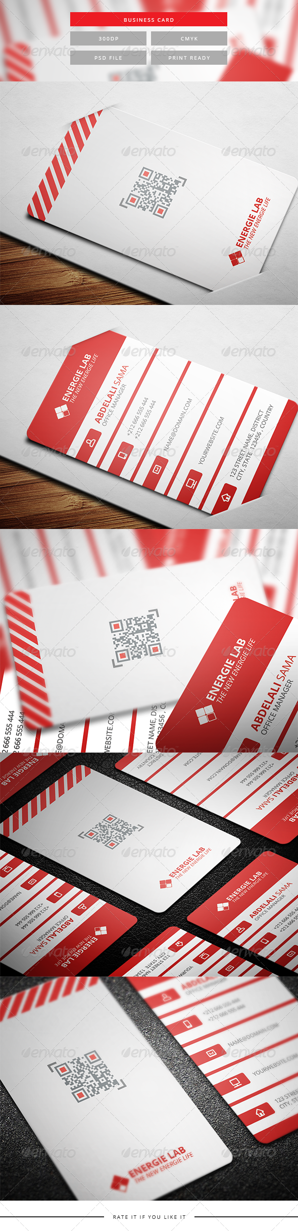 Corporate Business Card 6 Corporate Business Card 6