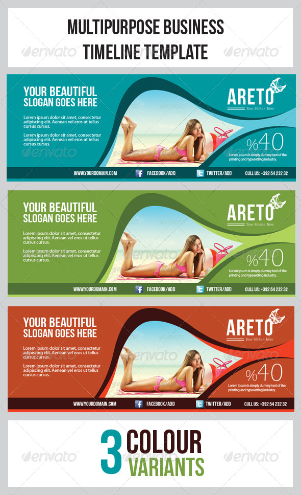 Multipurpose Banner Timeline Template Multipurpose Banner Timeline Template