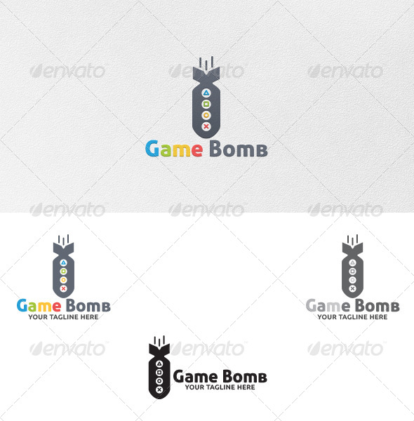 Game Bomb - Logo Template