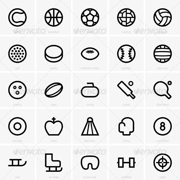 Sport Icons Sport Icons