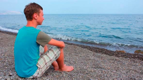 Boy On Beach 1 Boy On Beach 1