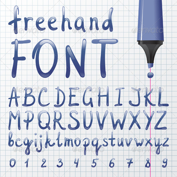 Hand Drawn Font Hand Drawn Font
