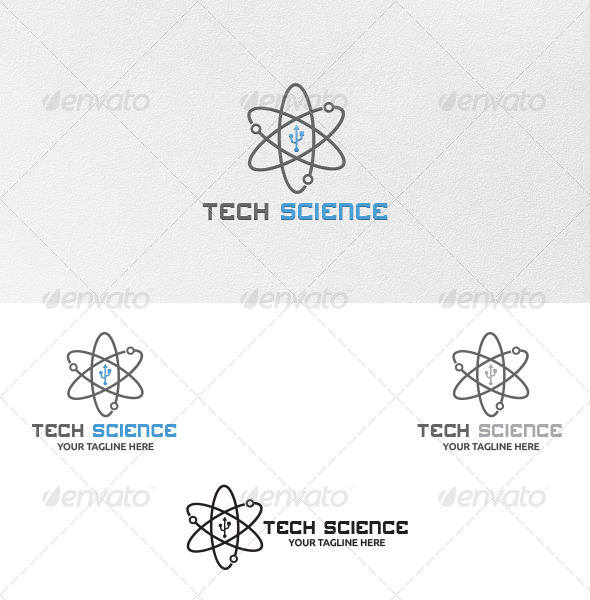 Tech Science Logo Template Tech Science Logo Template