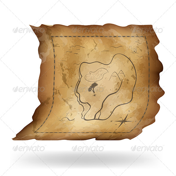 An Old Map of the Island An Old Map of the Island