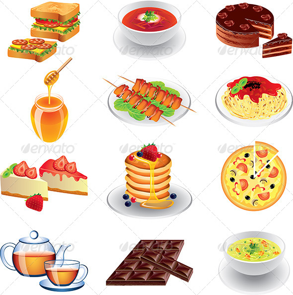 Different Types of Food Different Types of Food