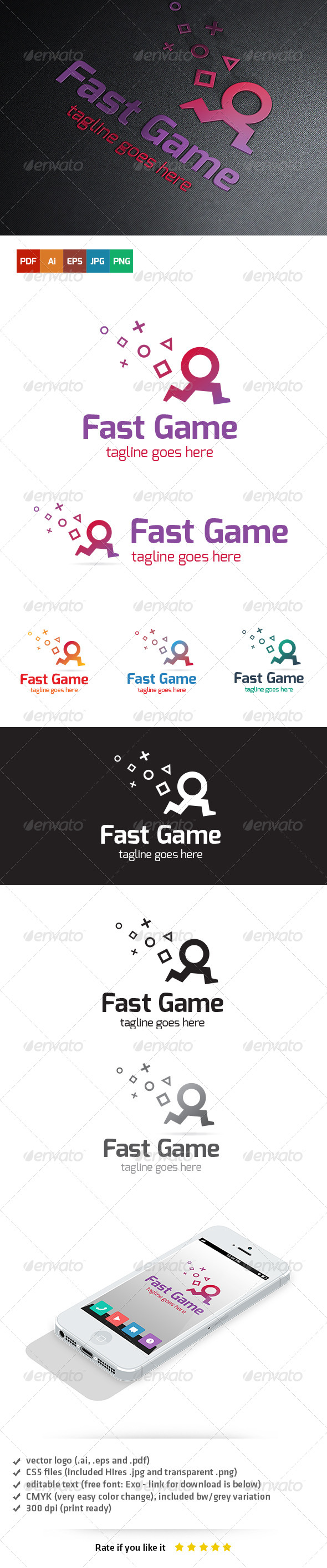 Fast Game Logo