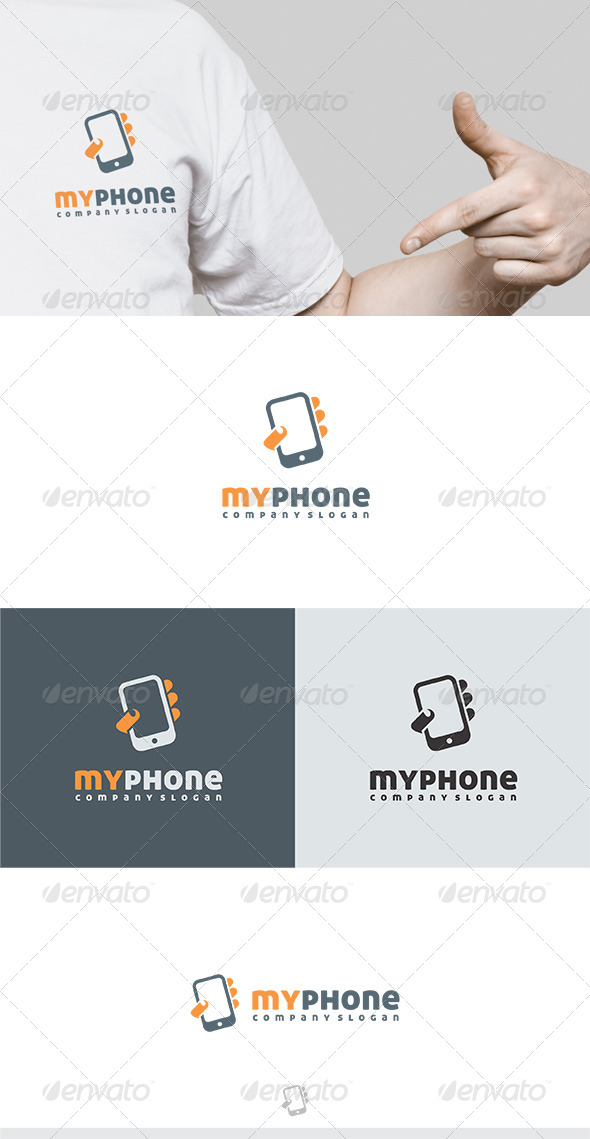 My Phone Logo 2 - Objects Logo Templates