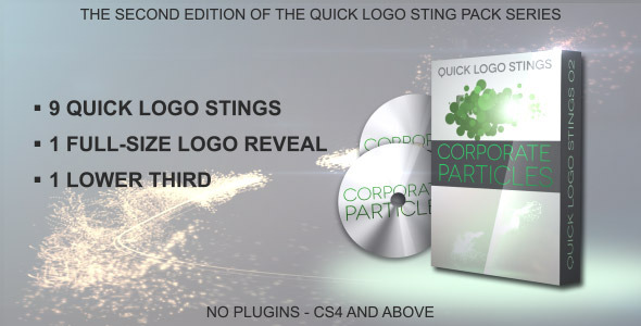 Quick Logo Sting Pack 02 Corporate Particles Quick Logo Sting Pack 02 Corporate Particles