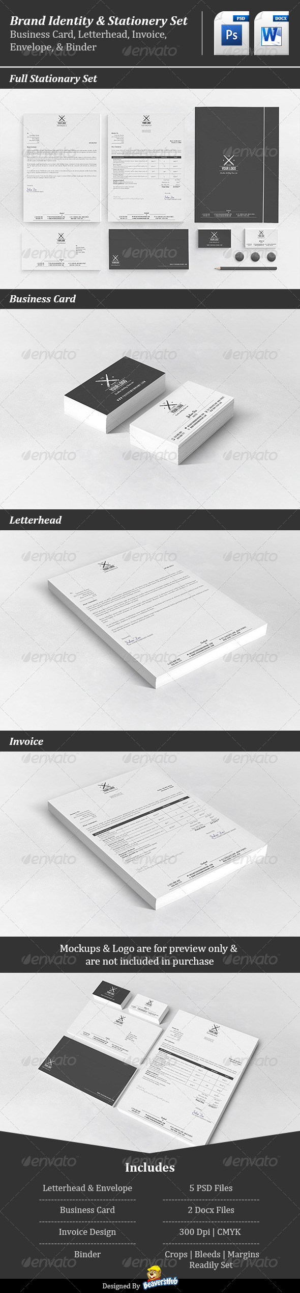Corporate Stationery Set Corporate Stationery Set