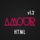 Amour - Responsive One-Page HTML Theme Amour - Responsive One-Page HTML Theme - ThemeForest Item for Sale