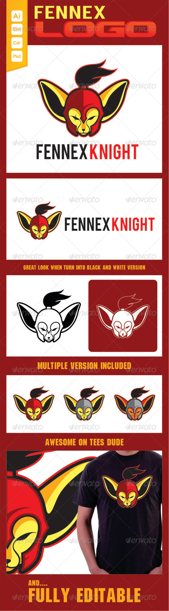 Fennex Knight Logo Fennex Knight Logo