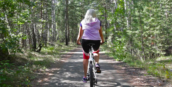 Cycling Lady Cycling Lady