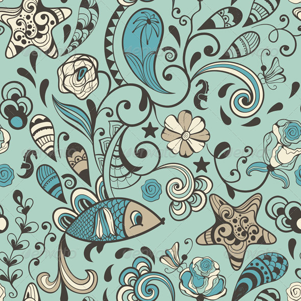 Vector Seamless Highly Detailed Abstract Pattern Vector Seamless Highly Detailed Abstract Pattern