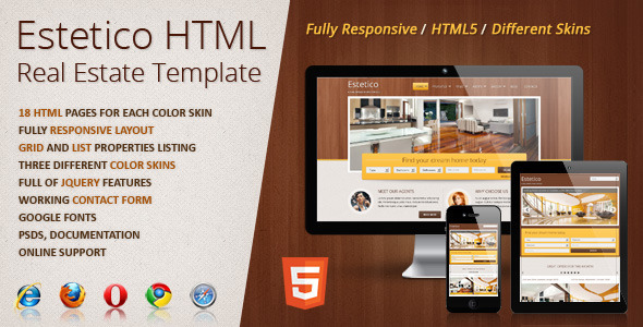 Estetico Real Estate HTML Template