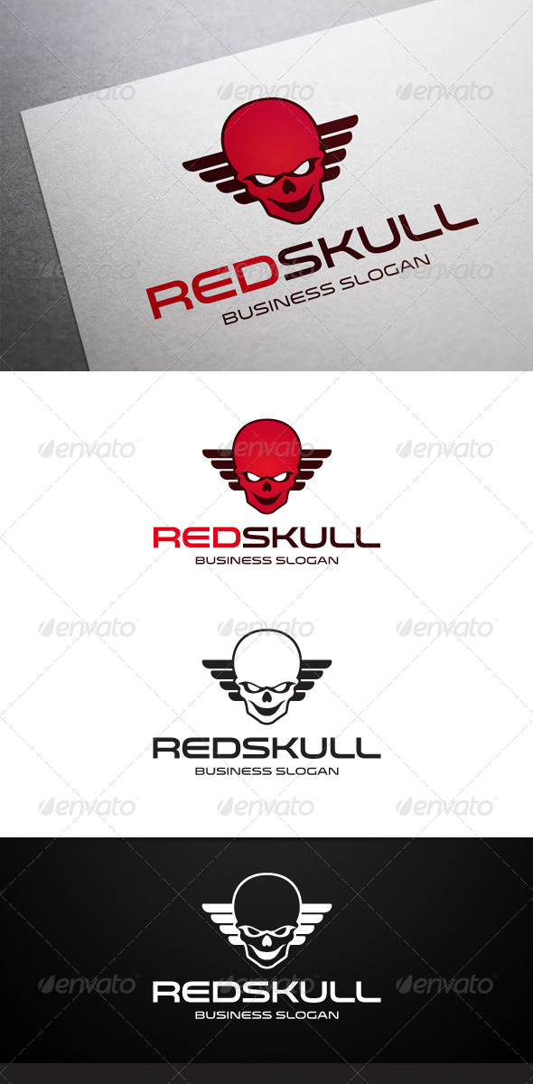 Red Skull Logo Red Skull Logo