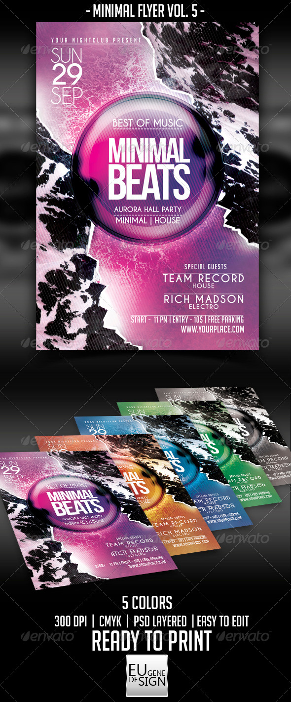 Minimal Flyer Vol 5 Minimal Flyer Vol 5