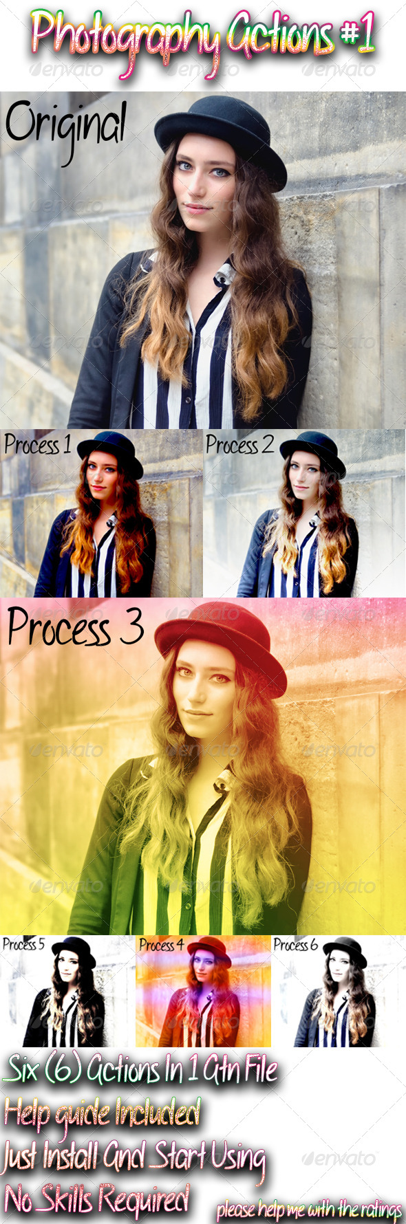 6 Photography Actions -1 - Photo Effects Actions
