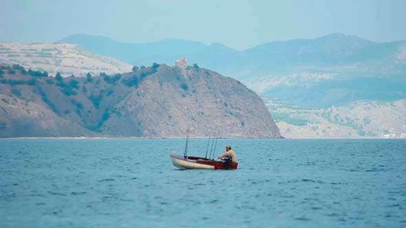Fisherman on Boat 2 Fisherman on Boat 2