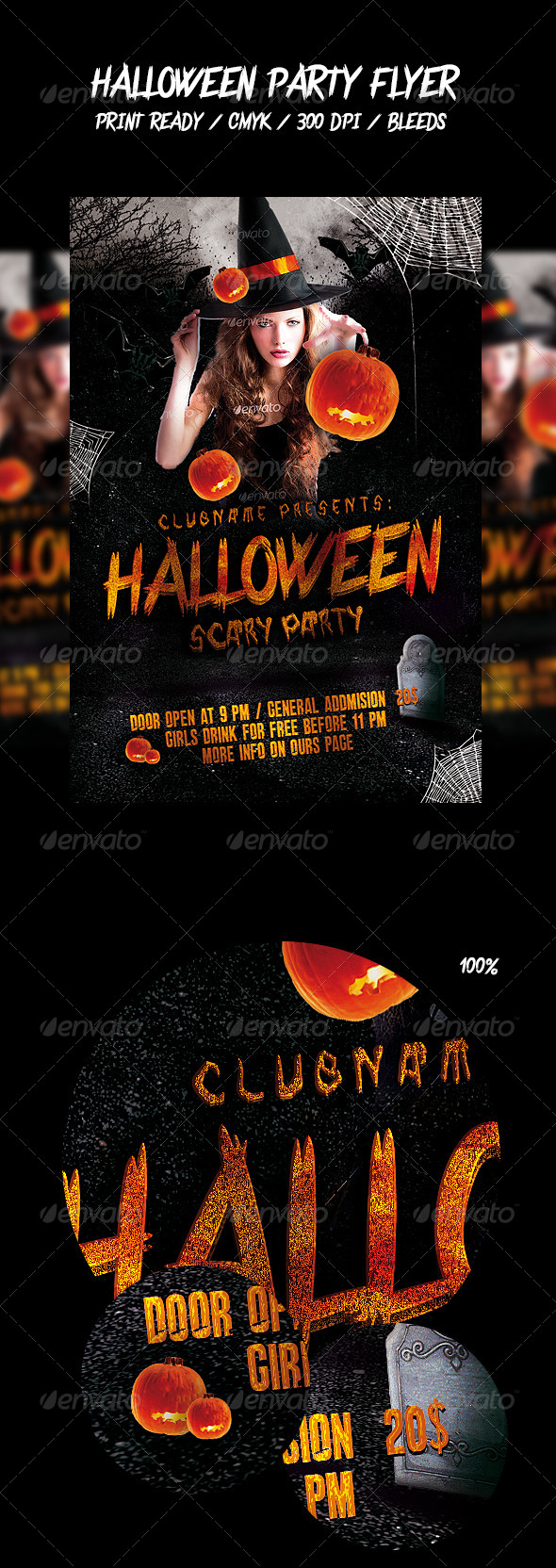 Halloween Party Flyer