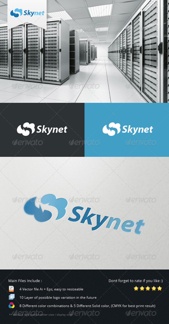 Cloud Skynet Logo Cloud Skynet Logo