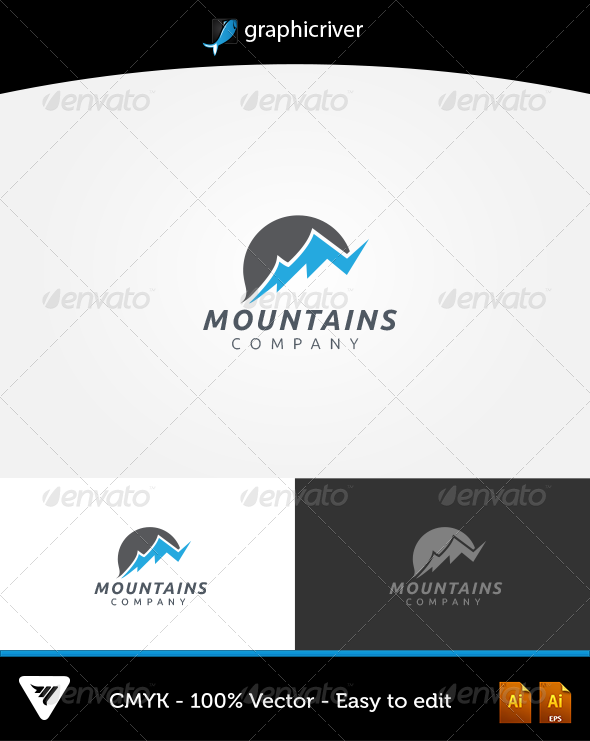 Mountains Logo Mountains Logo