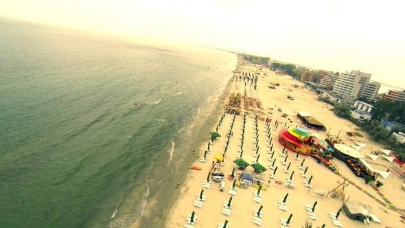 Flying Over Seaside Flying Over Seaside