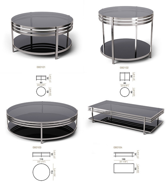 Set tables Arketipo Ula 4 items Set tables Arketipo Ula 4 items