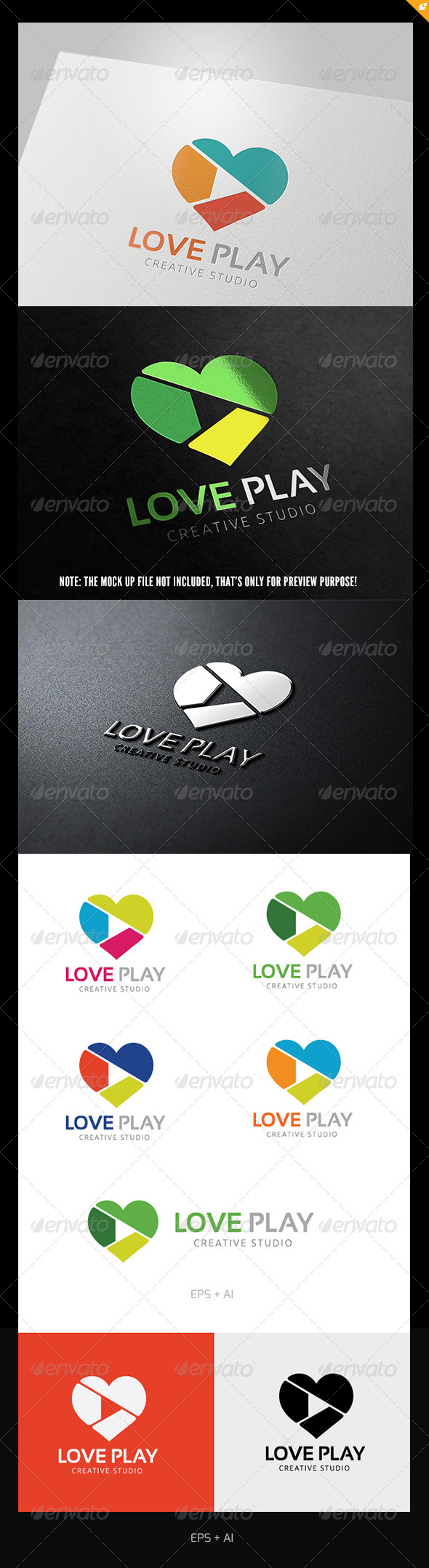 Love Play - Vector Abstract