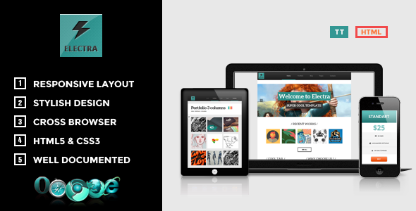 Electra - Responsive Multi-Purpose HTML Theme