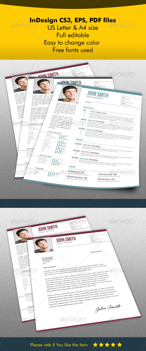 Resume & Letter Bundle Resume & Letter Bundle
