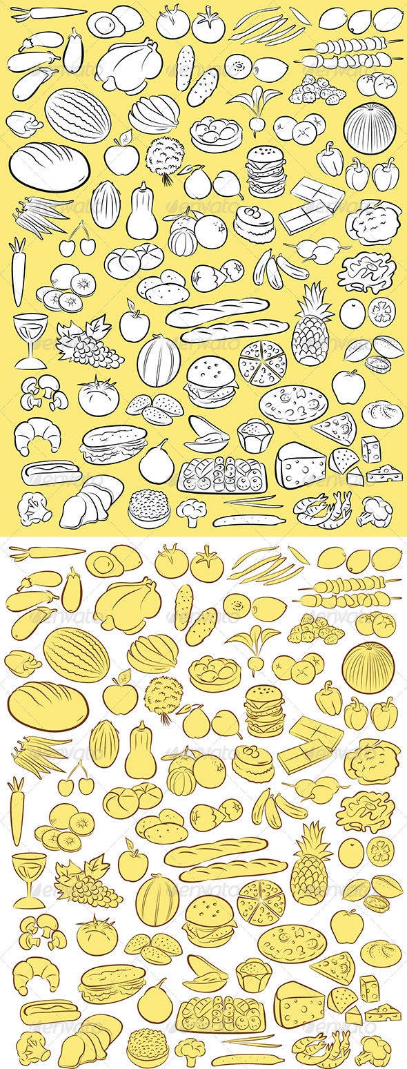 Foods Vector Foods Vector