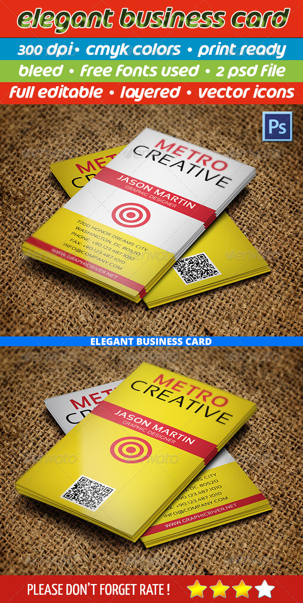 Creative Business Card 117 Creative Business Card 117