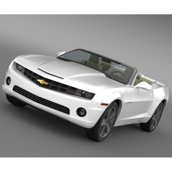 Chevrolet Camaro NeimanMarcus Convertible 2011 - 3DOcean Item for Sale