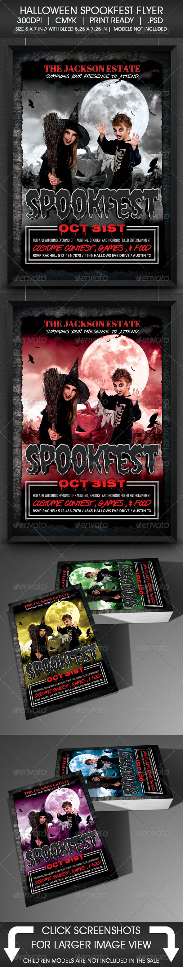 Halloween Spookfest Flyer