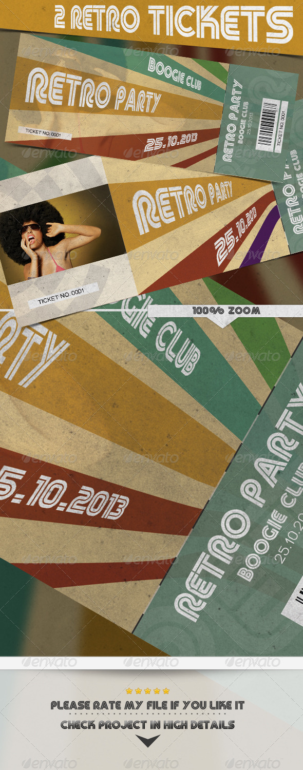 Retro Tickets Retro Tickets