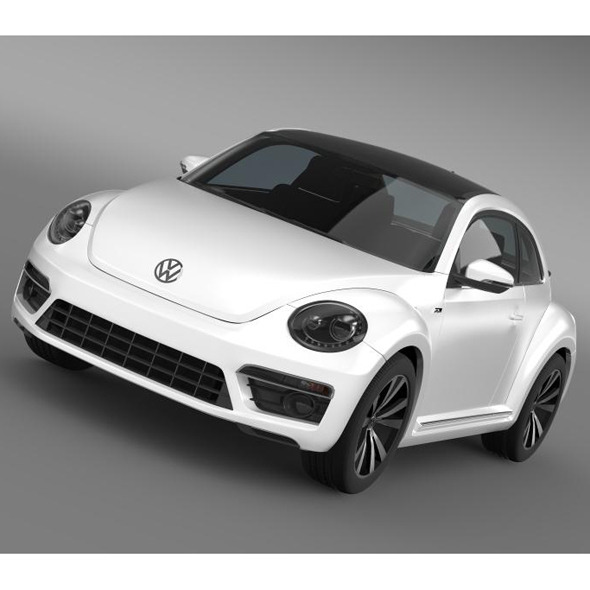 VW Beetle RLine 2014 - 3DOcean Item for Sale